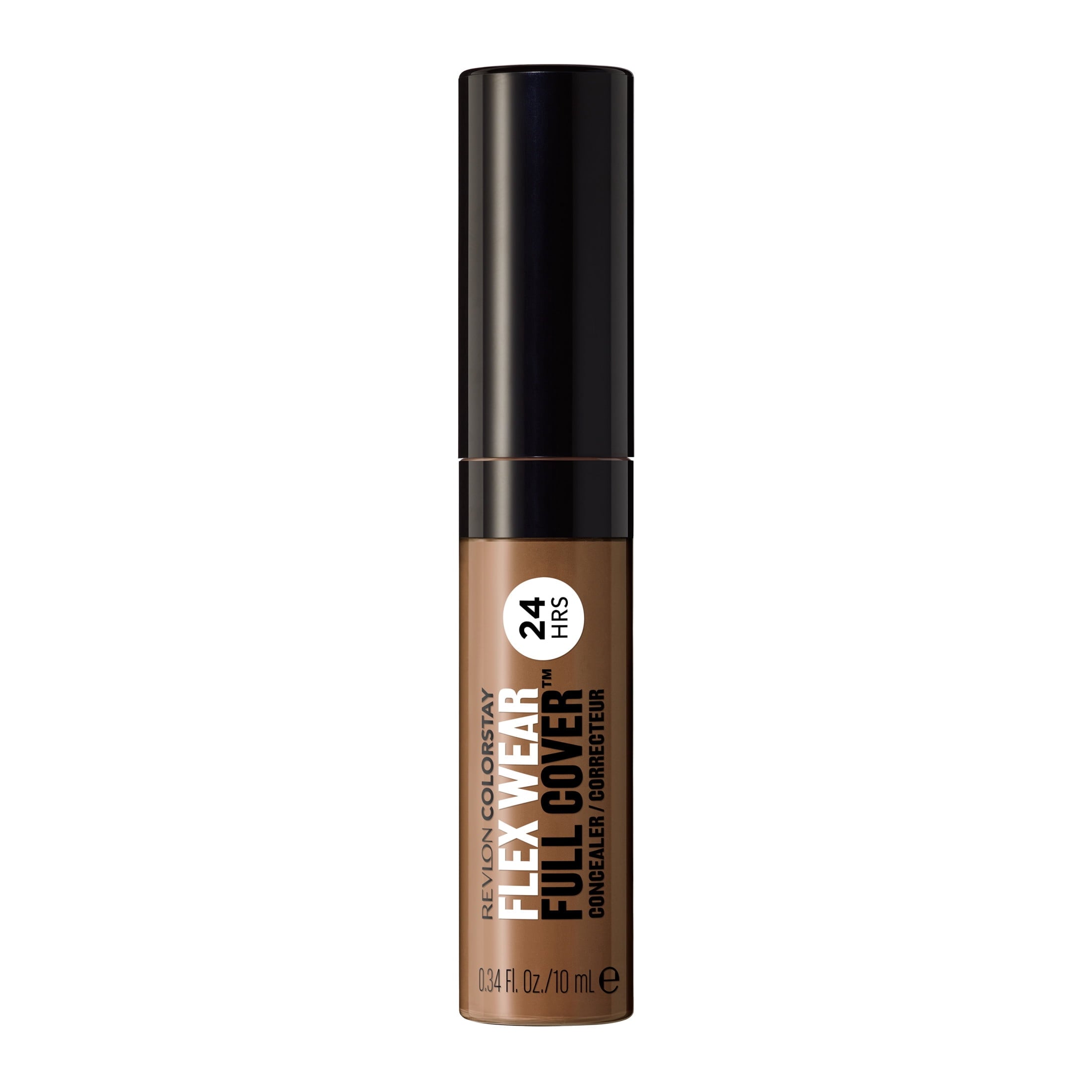 Revlon ColorStay Flex Wear Concealer, Full Coverage, 24HR Wear, 075 Hazelnut, 0.34 fl oz