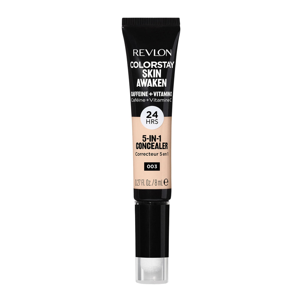 Revlon ColorStay Skin Awaken Cream Concealer Makeup, Longwear, 003 Cool Ivory, 0.27 fl oz