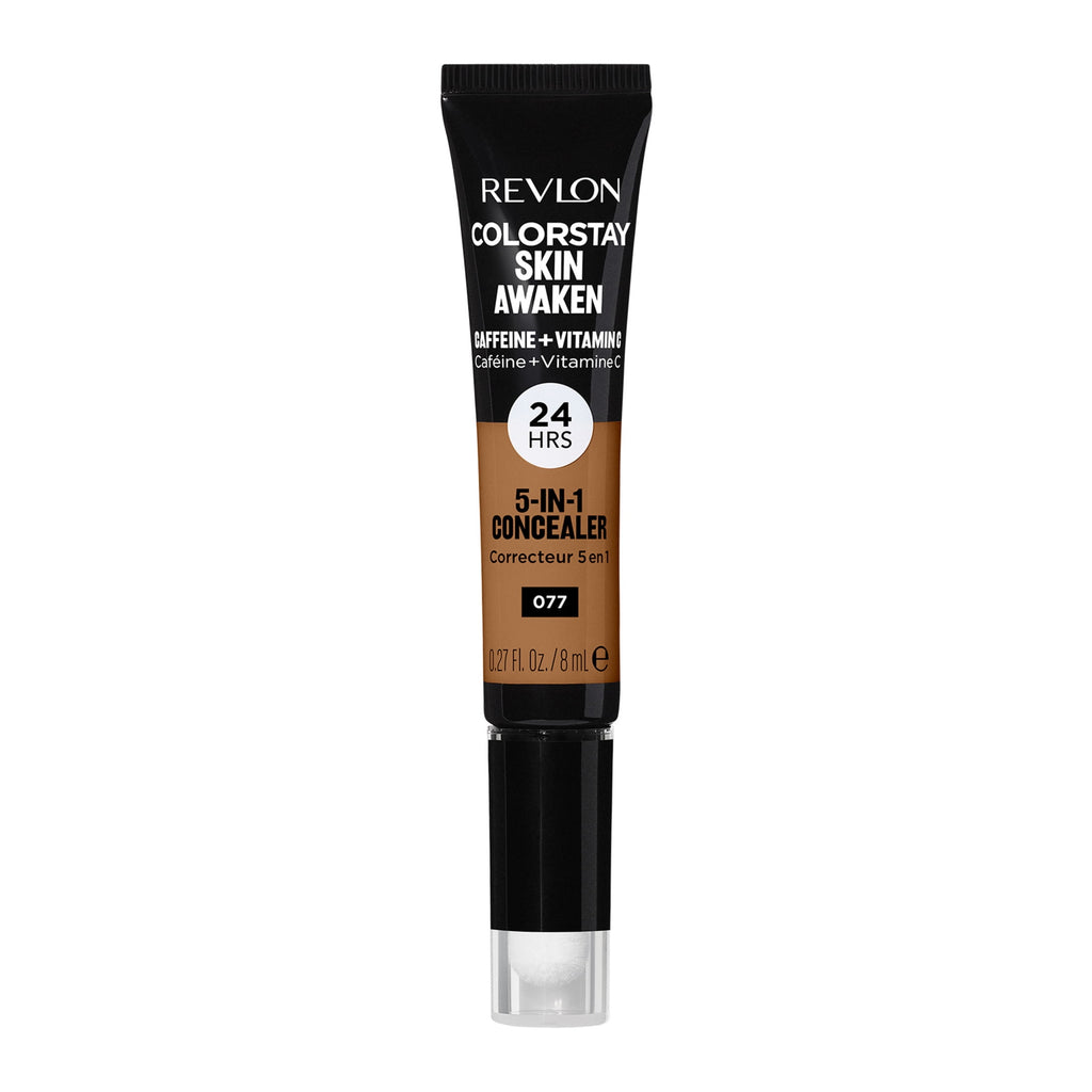 Revlon ColorStay Skin Awaken Cream Concealer Makeup, Longwear, 077 Cinnamon, 0.27 fl oz