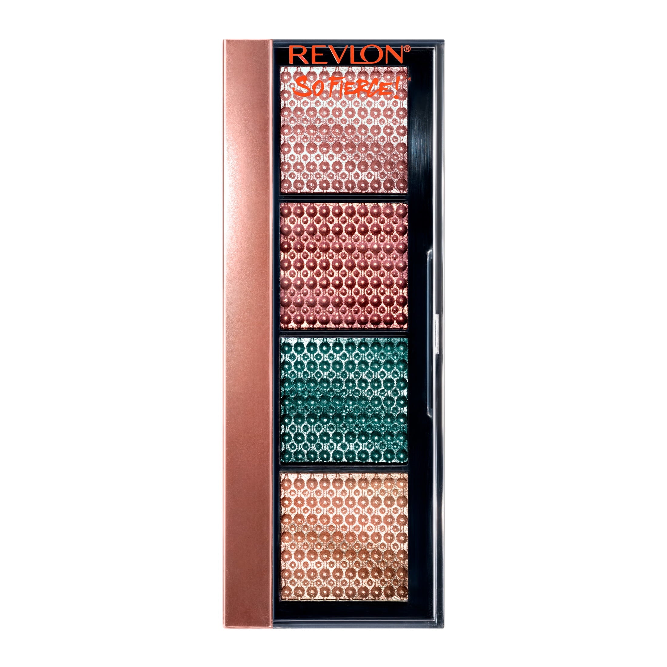 Revlon So Fierce! Prismatic, Long Lasting Matte and Pearl Cream Eyeshadow Palette, 963 Slight Flex, 0.21 oz.