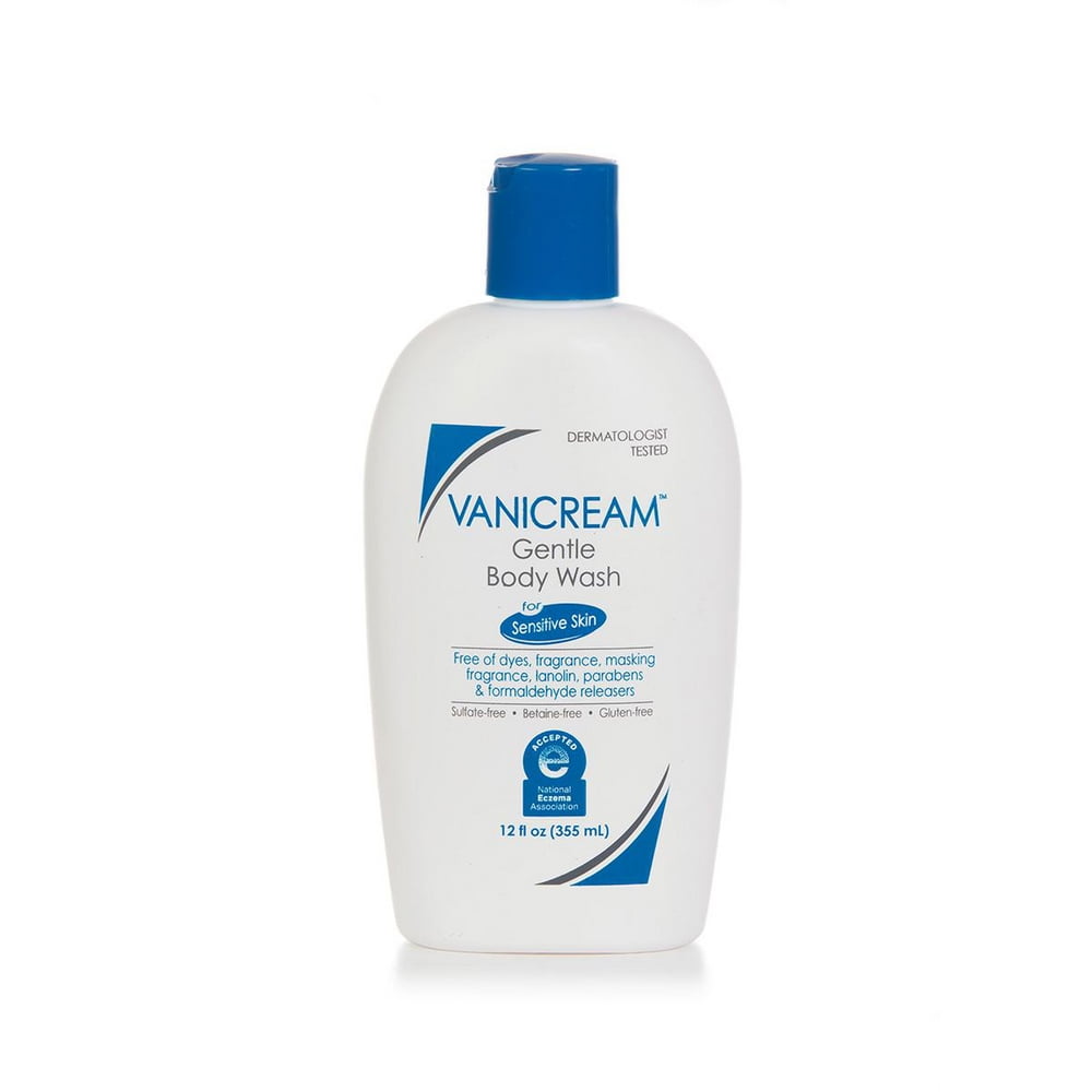 Vanicream For Sensitive Skin Gentle Body Wash, 12 fl oz