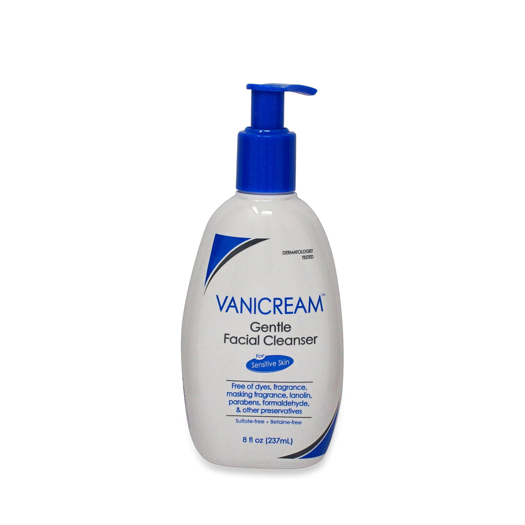 Vanicream Gentle Facial Cleanser with Pump Dispenser 8 oz