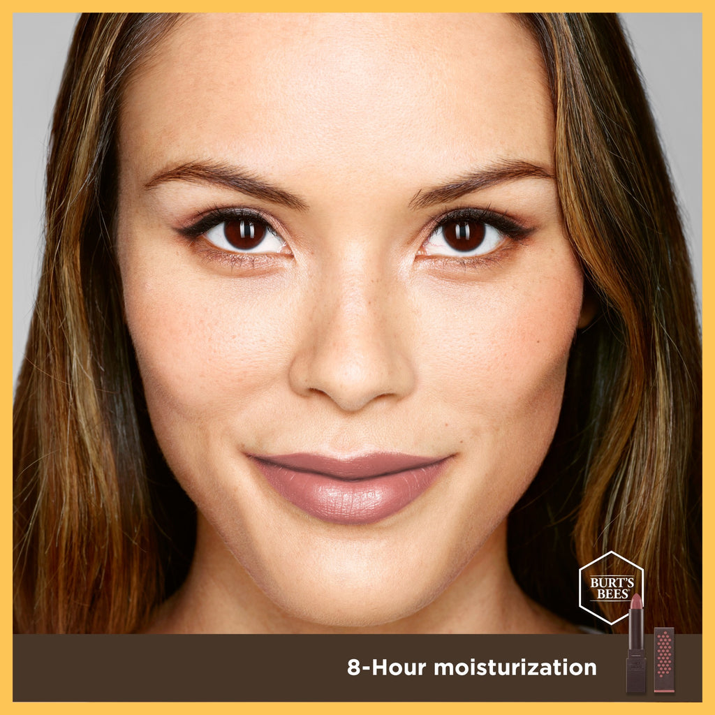 Burts Bees 100% Natural Moisturizing Lipstick, Blush Basin - 1 Tube