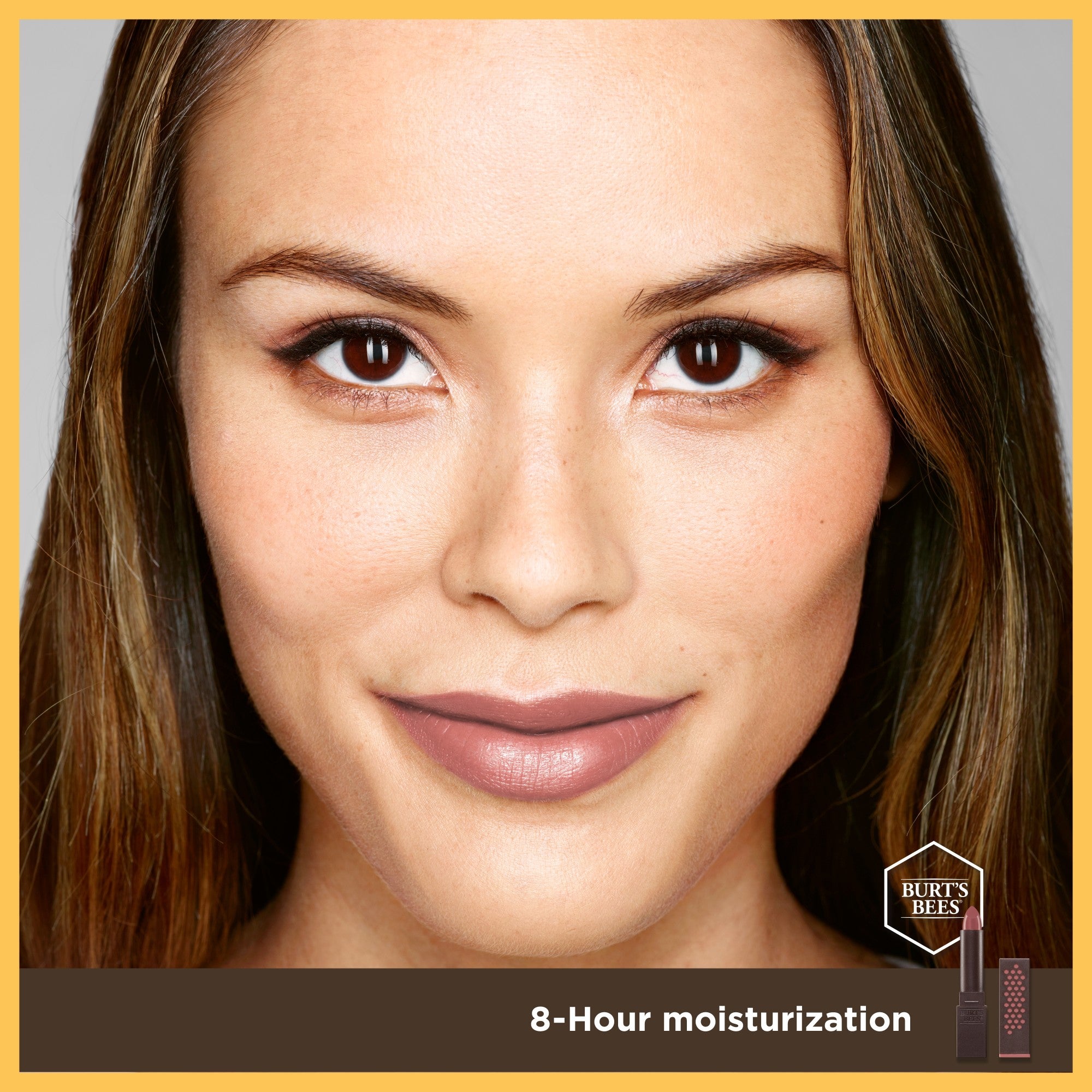 Burts Bees 100% Natural Moisturizing Lipstick, Blush Basin - 1 Tube