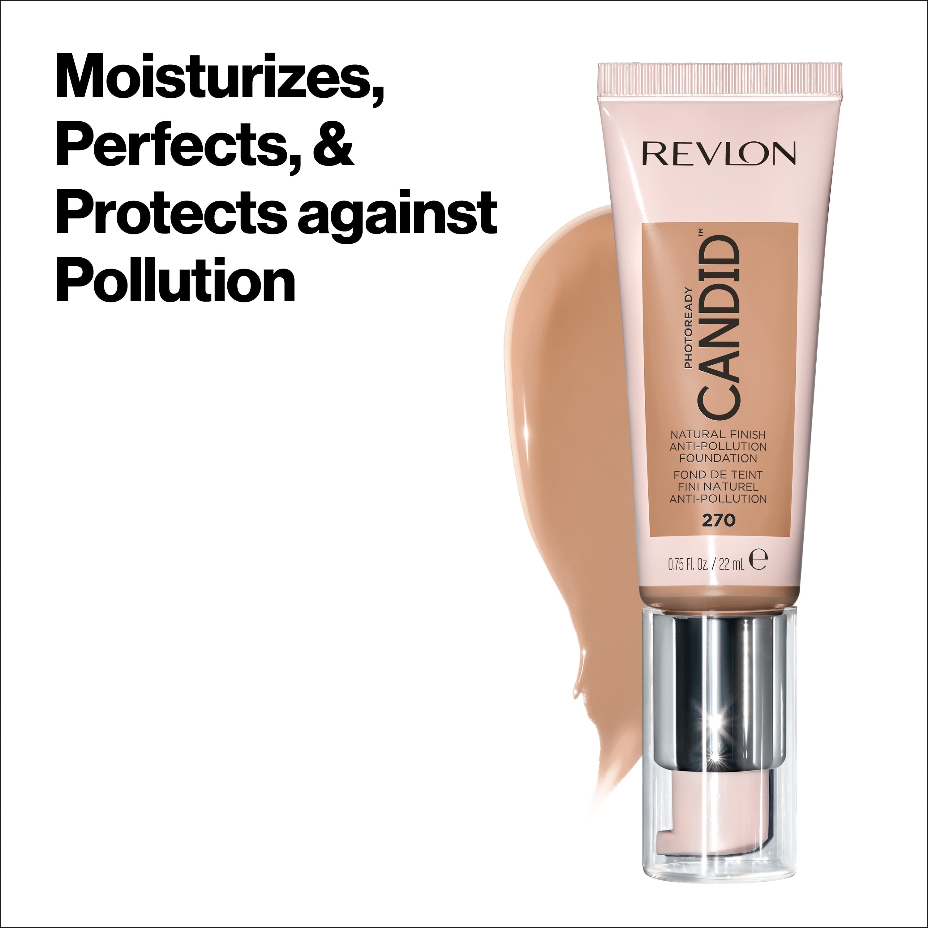 Revlon Photo Ready Candid Natural Finish Anti-Pollution Foundation, Buff