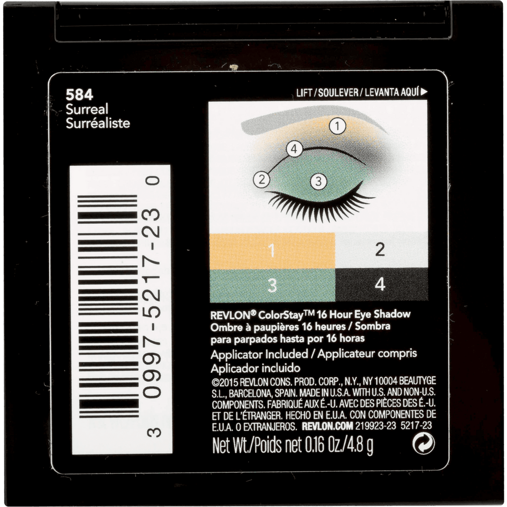 Revlon Color Stay 16 Hour Eye Shadow, Surreal