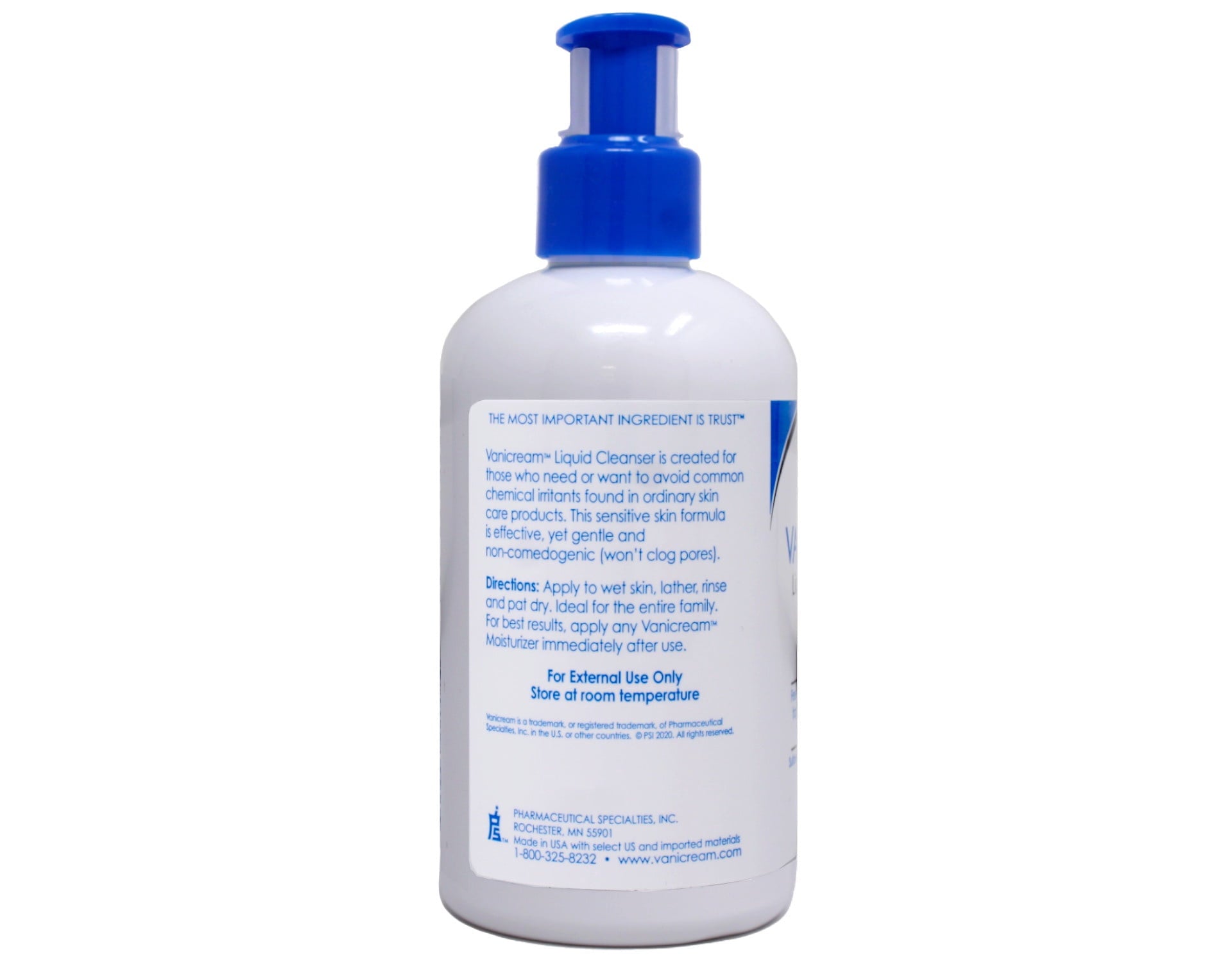 6 Pack Free & Clear Liquid Clean ser For Sensitive Skin 8 oz Each