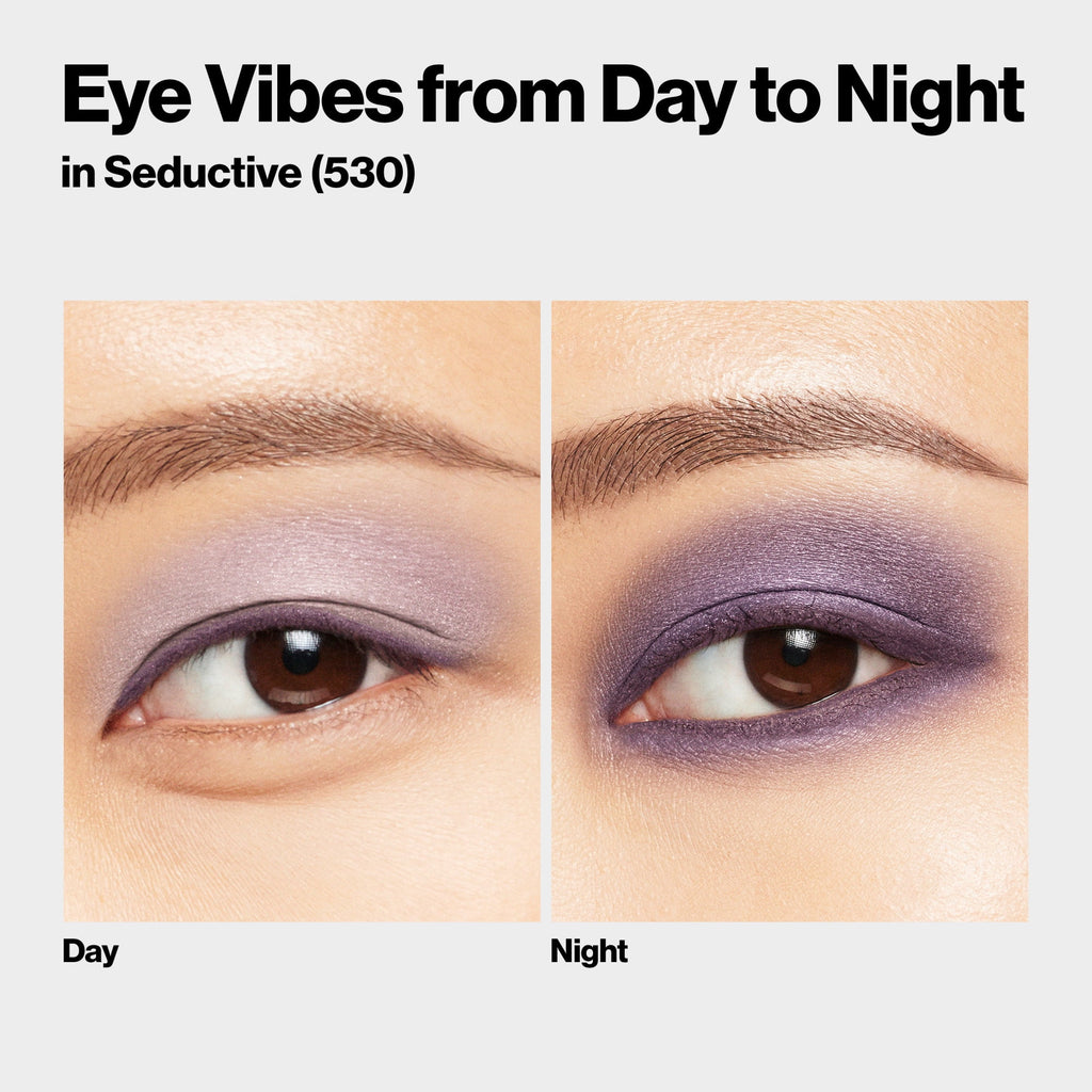 Revlon ColorStay Day to Night Long Lasting Matte and Shimmer Eyeshadow Quad, 530 Seductive, 0.16 oz