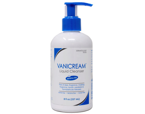 6 Pack Free & Clear Liquid Clean ser For Sensitive Skin 8 oz Each