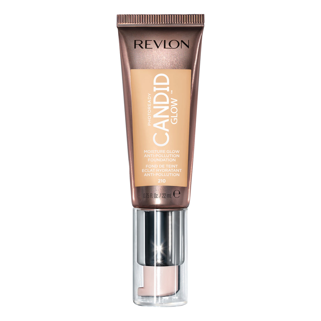 PhotoReady Candid Glow Moisture Glow Anti-Pollution Foundation, 500 Almond, 0.75 fl oz