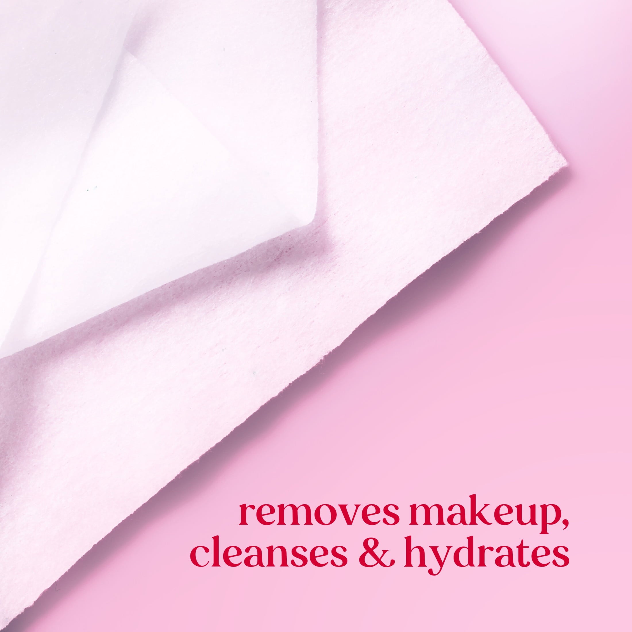Burt's Bees Micellar Rose Water Facial Towelletes Value Twin Pack, 60 Count Total