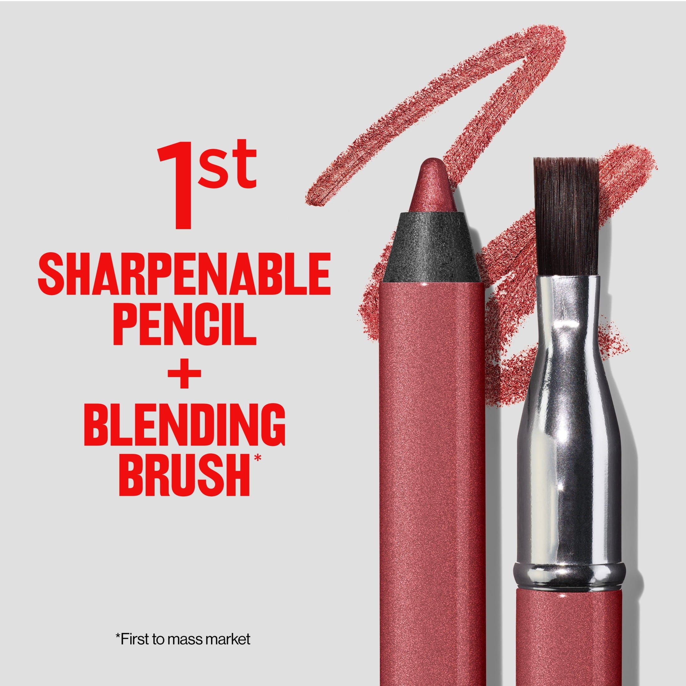 Revlon ColorStay Multiplayer Liquid-Glide Eye Pencil, Waterproof Eye Liner, 406 Queen of Hearts, 0.03 oz