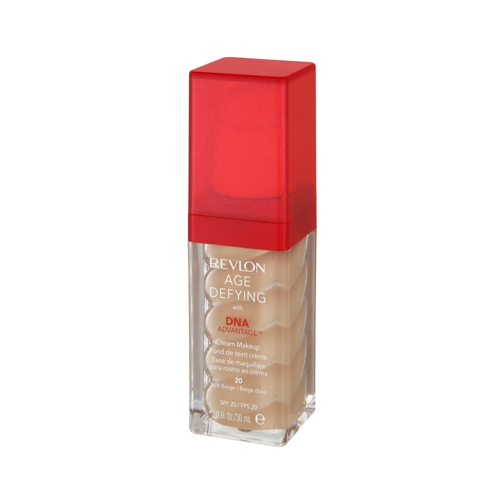 Revlon Age Defying with DNA Advantage Soft Beige Cream Makeup, 1.0 FL OZ