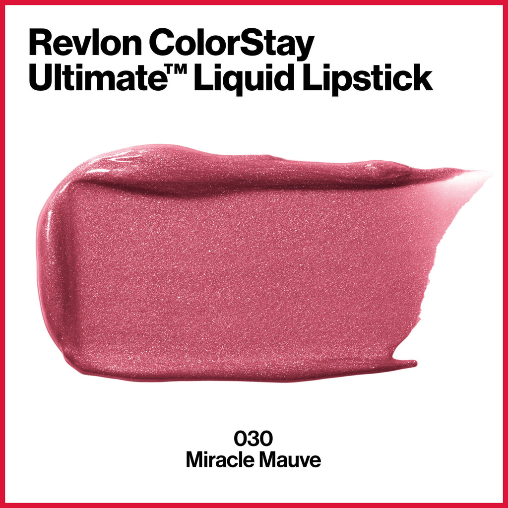 (2 pack) Revlon ColorStay Ultimate Lightweight Satin Liquid Lipstick, 0.1 fl oz