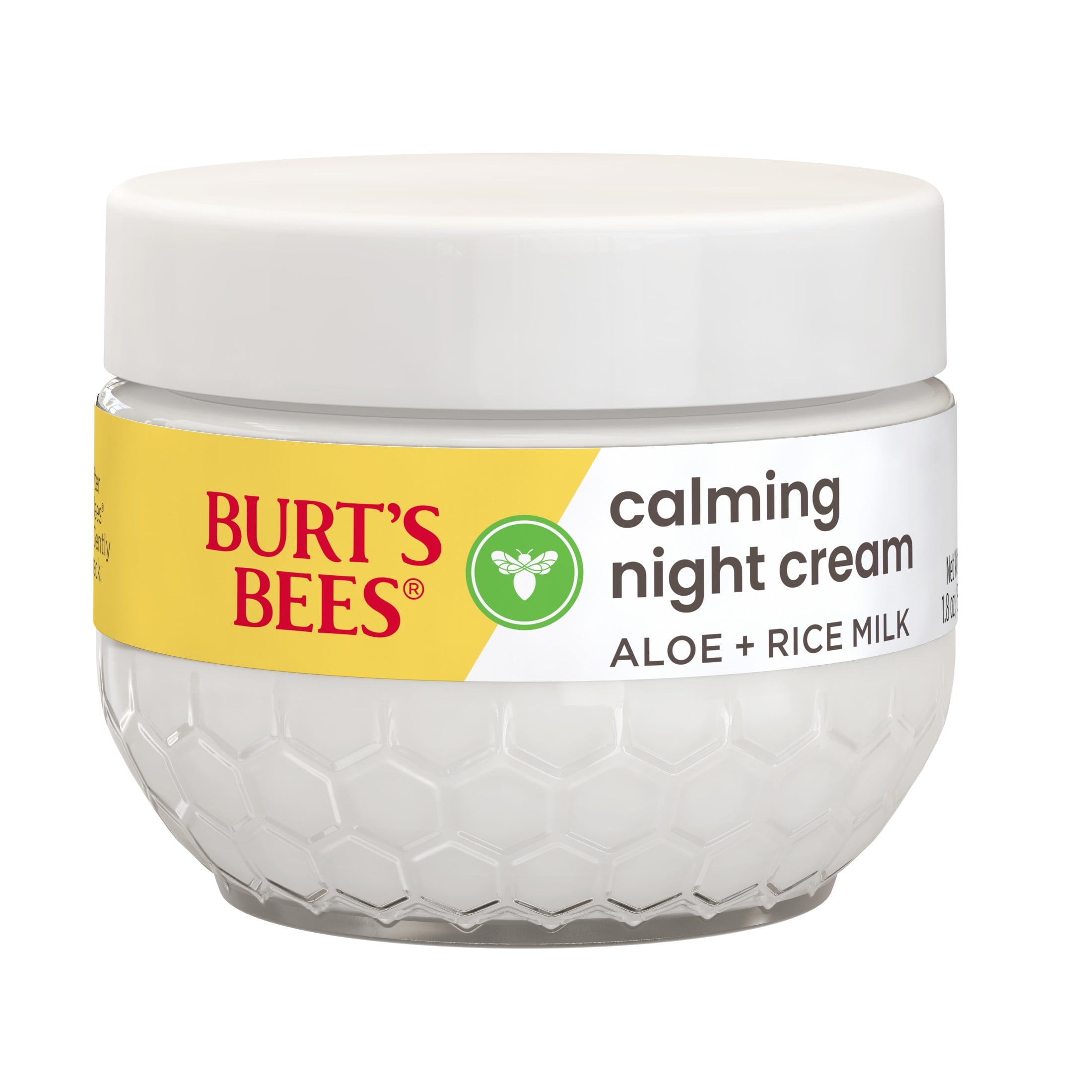 Burt's Bees Calming Night Cream, 1.8 oz. Tub