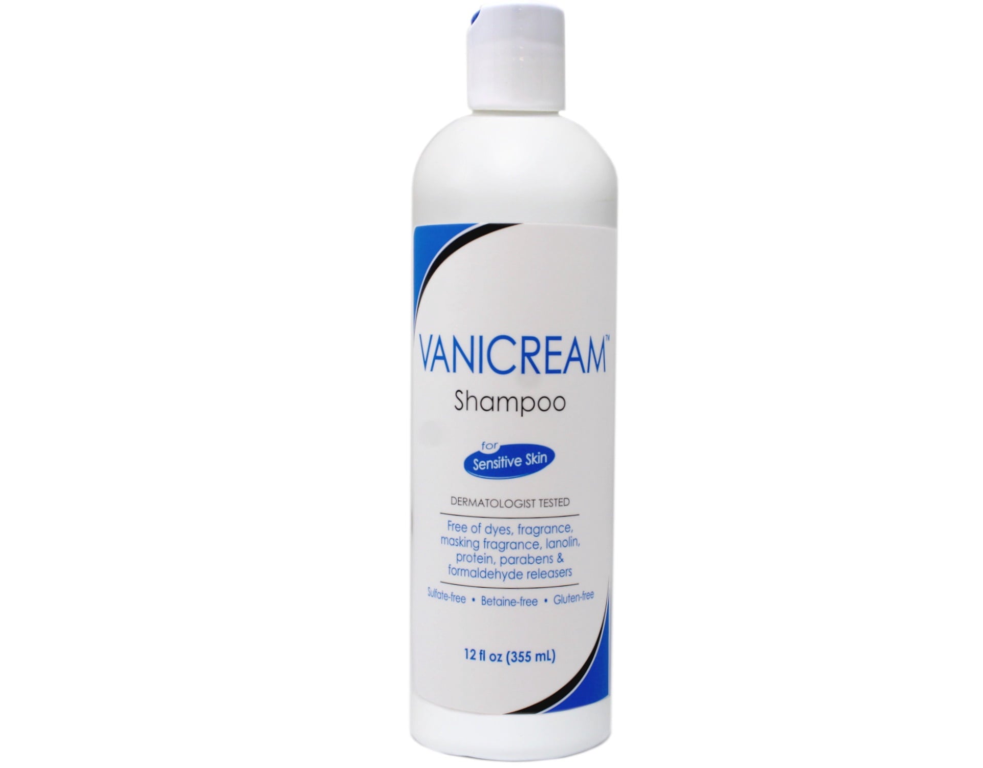 Vanicream Hair Shampoo for Sensitive Skin , 12 FL OZ - 2 Pack