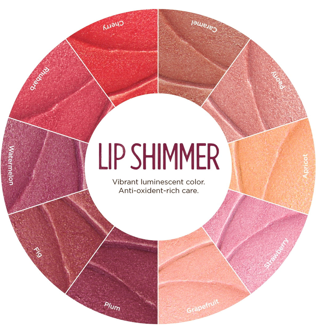 Burt's Bees 100% Natural Moisturizing Lip Shimmer, Rhubarb - 1 Tube