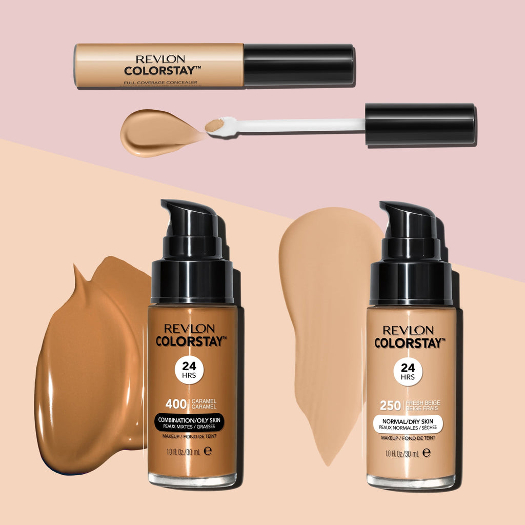 Revlon ColorStay Liquid Concealer Makeup, Full Coverage, 050 Medium Deep, 0.21 fl oz