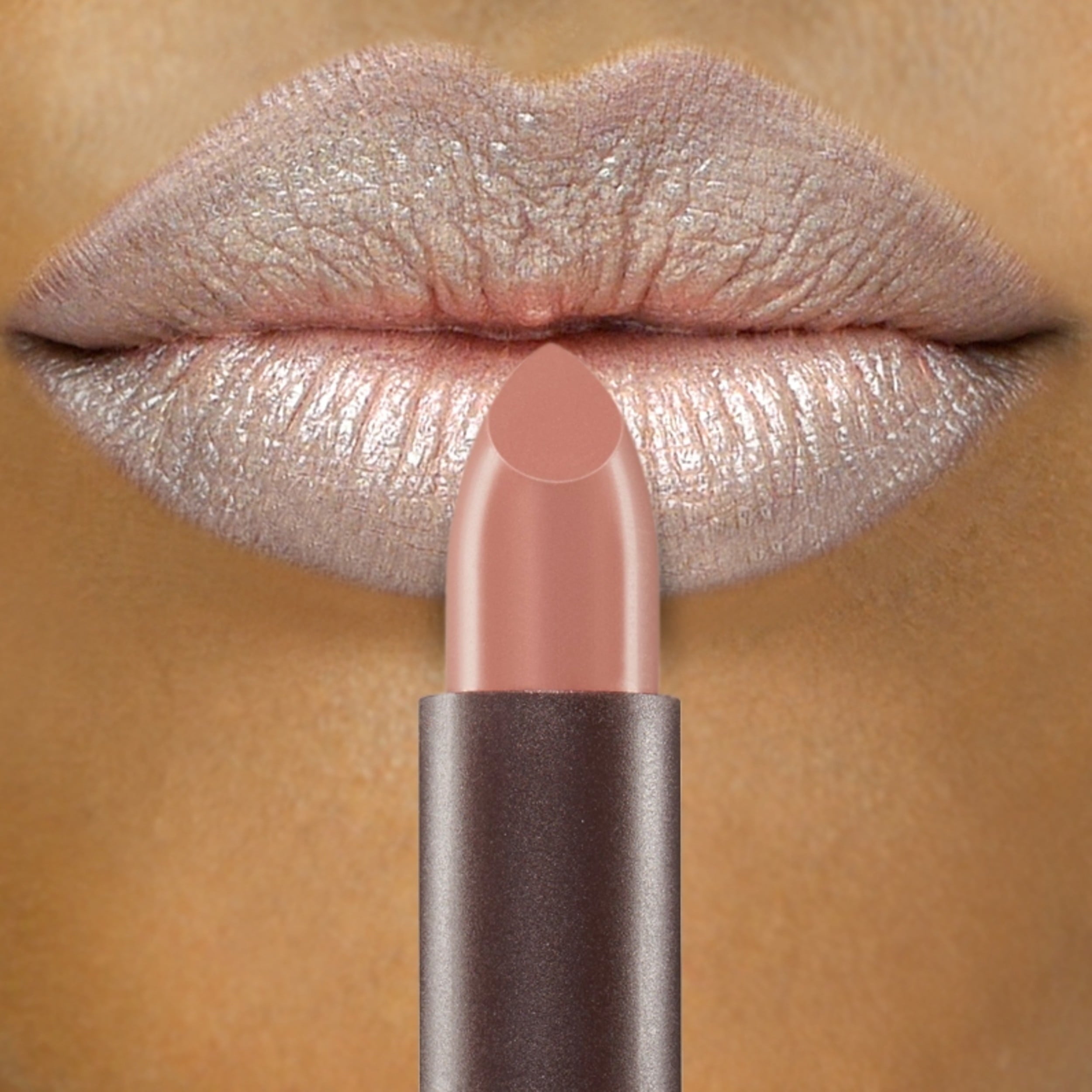Burts Bees 100% Natural Moisturizing Lipstick, Nile Nude - 1 Tube