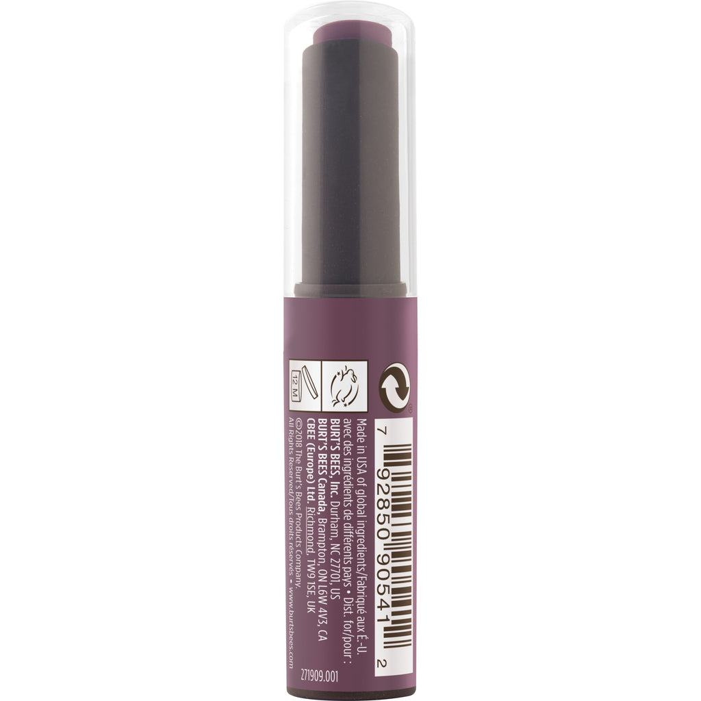Burts Bees 100% Natural Origin Matte Stick - Puddle of Plum, 1 Tube
