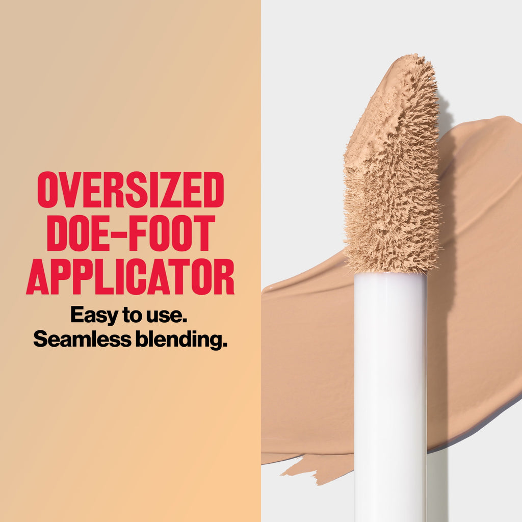 Revlon ColorStay Flex Wear Concealer, Full Coverage, 24HR Wear, 050 Medium Deep, 0.34 fl oz