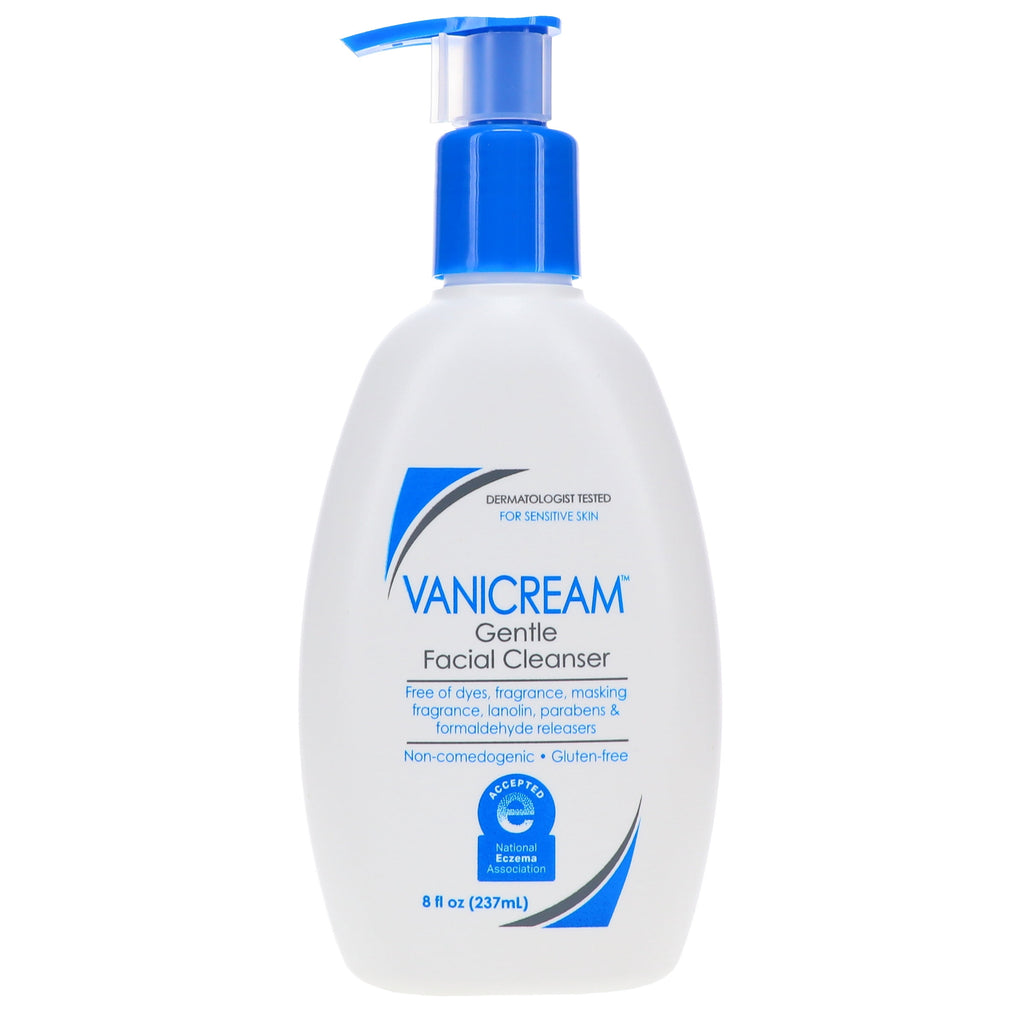 Vanicream Gentle Facial Cleanser 8 oz 3 Pack